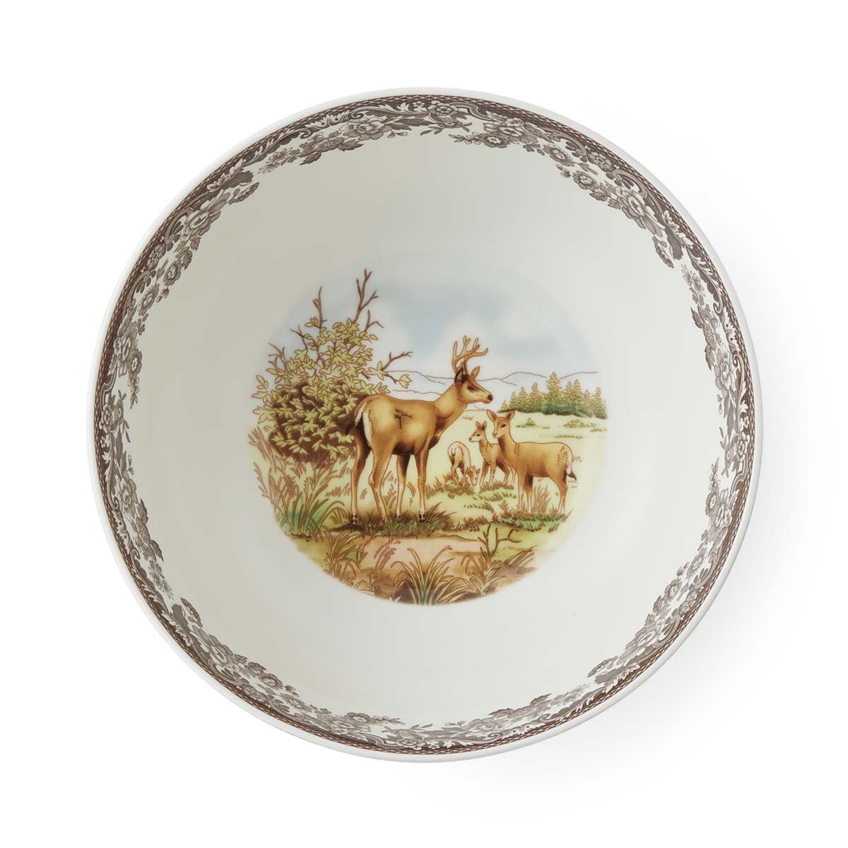 Woodland Salad Bowl, Mule Deer image number null
